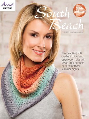 cover image of South Beach Neckerchief Knit Pattern